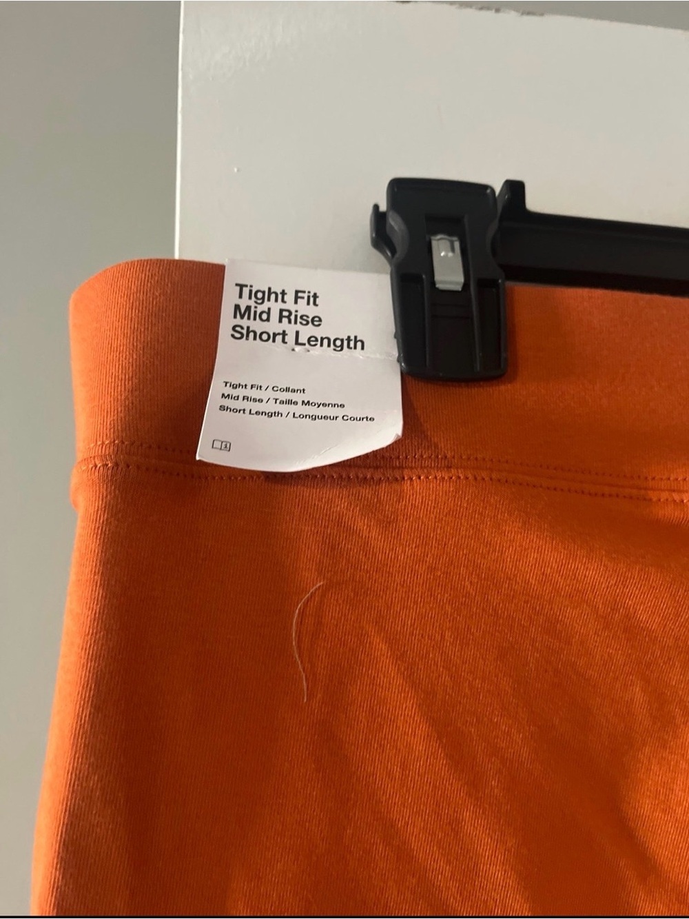 Nike Women’s Bike Shorts in Orange and Sage Green - Picture 8 of 8